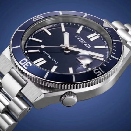 Citizen Tsuyosa NJ0230-59L Automatic Sapphire Blue Dial Stainless Steel