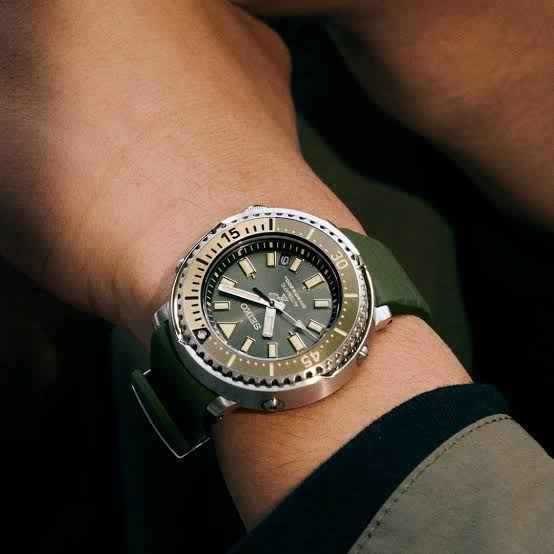 Seiko Prospex Urban Safari Olive Green Baby Tuna SRPF83K1 SRPF83