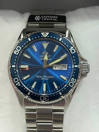 ORIENT Mako Diver RA-AA0824L Light Blue Dial Stainless Steel