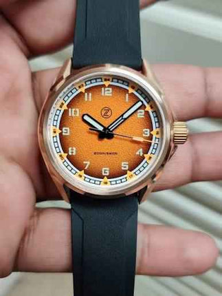 Zelos SWORDFISH FIELD 38MM BRONZE