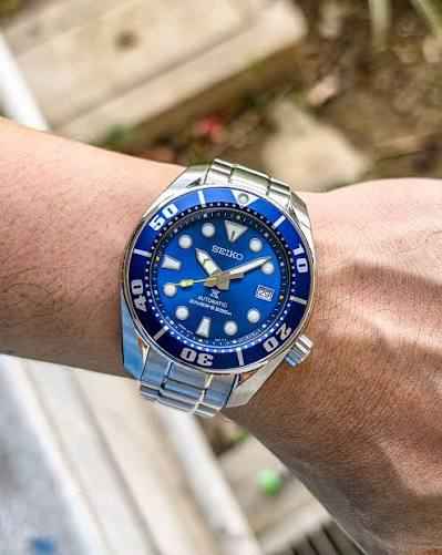 Seiko Prospex Sumo Blue Coral SBDC069