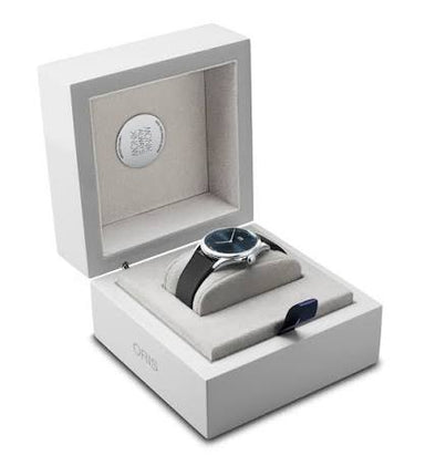 Oris Thelonious Monk 01-732-7712-4085-SET-LS Blue Sunray Dial Black Leather Strap LIMITED EDITION