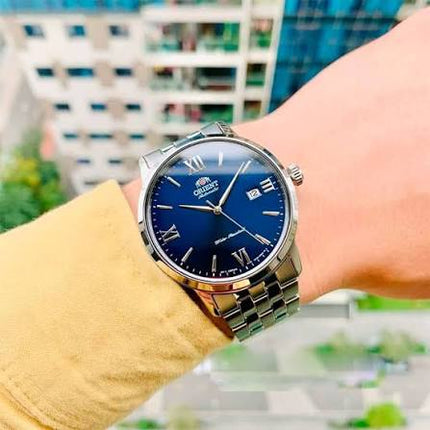 Orient Contemporary RA-AC0F09L Automatic Blue Dial Stainless Steel Strap