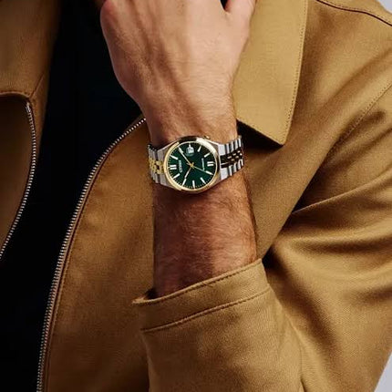 Citizen Tsuyosa 60 two tone Automatic NK0024-54X Green Dial Stainless Steel