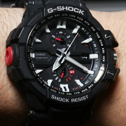 Casio G-Shock SKY COCKPIT GW-A1000-1AJF Water Resistance 200M Resin Band