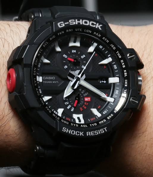 Casio G-Shock SKY COCKPIT GW-A1000-1AJF Water Resistance 200M Resin Band