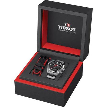 Tissot PR 100 Vuelta 40mm T150.417.11.051.01 Men Black Dial Stainless Steel Strap