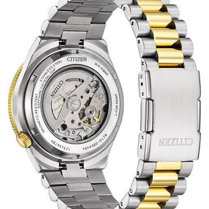 Citizen Tsuyosa Shore NJ0234-58X Red Dial Two Tone Automatic