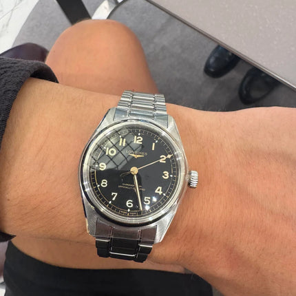 Longines Spirit Pilot 39mm Black Matt Dial L3.809.4.53.6
