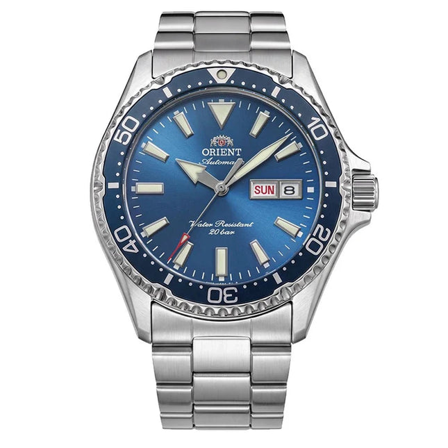 ORIENT Mako Diver RA-AA0824L Light Blue Dial Stainless Steel