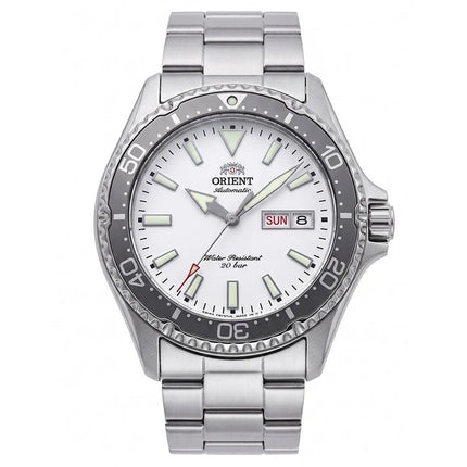 ORIENT Mako Diver RA-AA0825S White Dial Stainless Steel