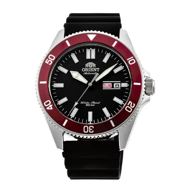 Orient Classic RA-AA0011B Kanno Diver Automatic Men Black Dial Black Rubber Strap