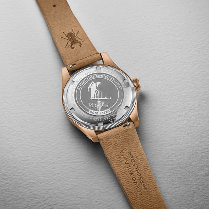 Oris Big Crown Pointer Date Father Time Limited Edition 01 754 7741 3161-Set White Dial Brown Leather Strap