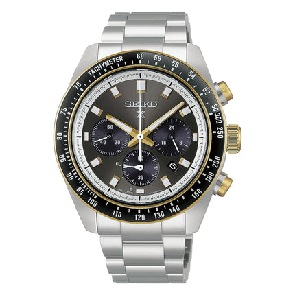 Seiko Prospex Speedtimer Solar HBJ002P1 Grey Dial Stainless Steel