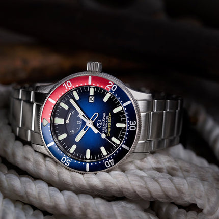 Orient Star Sport RE-AU0306L Automatic Men Blue Dial Stainless Steel Strap