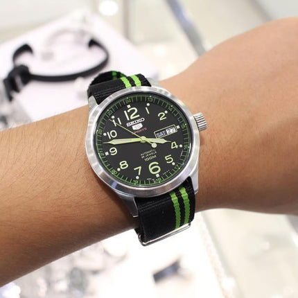 Seiko 5 Sports Automatic SRP273K1 Military