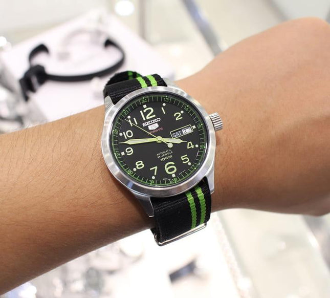 Seiko 5 Sports Automatic SRP273K1 Military