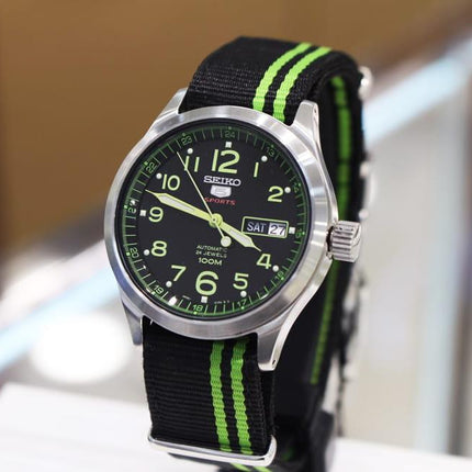 Seiko 5 Sports Automatic SRP273K1 Military