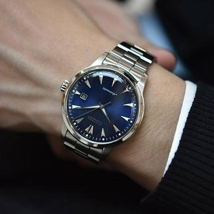 Citizen Mechanical NK0008-85L Kuroshio 1964 Blue Dial Stainless Steel Strap Asian Limited Edition