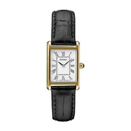 SEIKO SWR054 Classic Tank Ladies Vintage Quartz Gold