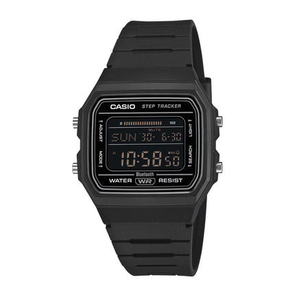 Casio General F-B100W-1B Unisex Digital Dial Black Resin Band