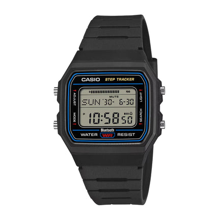 Casio General F-B100W-1A Digital Dial Black Resin band