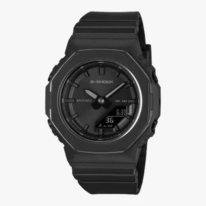Casio G-SHOCK Analog Digital GMA-P2110B-1ADR Black Dial Black Resin Strap