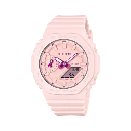 Casio G-SHOCK Analog Digital GMA-S2100PR-4ADR Pink Dial Pink Resin Strap