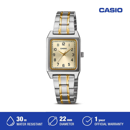Casio Jam Tangan Wanita Analog LTP-B150SG-9BDF