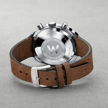 Oris Chronoris Williams Limited Edition 01 673 7739 4084-Set LS Black Dial Brown Leather Strap