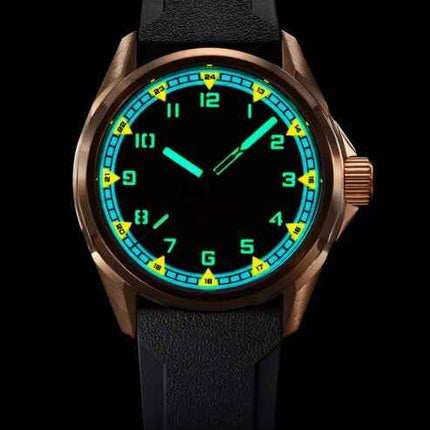 Zelos SWORDFISH FIELD 38MM BRONZE