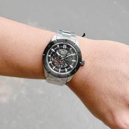 Orient Star Sport RE-AV0A01B Avant Garde Men Skeleton Dial Stainless Steel Strap