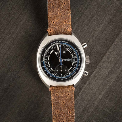 Oris Chronoris Williams Limited Edition 01 673 7739 4084-Set LS Black Dial Brown Leather Strap